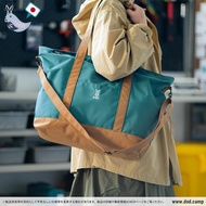 DOD 2WAY Tote Bag with Shoulder Strap, Waterproof, Multi-Storage, Lightweight, Unisex, Ideal for Out