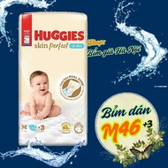 Huggies Diapers M46+3 and S54+6 super absorbent anti-diaper huggies diapers huggies diapers huggies 