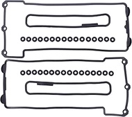 Valve Cover Gasket Set Cylinder Head Cover Gasket Engine Valve Cover Rubber Seal Ring Left and Right