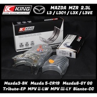 KING Bearing Mazda 2.3L L3 L3C L3X L3VE MZR non turbo - Mazda 3 5 6 / Tribute / MPV ii iii / Biante ( Year 2002 - 2010 )