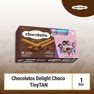 Chocolatos Delight / Wafer Roll / Wafer Rasa Coklat & Vanilla / 90g
