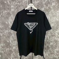 T-Shirt Round Neck Short Sleeves Prada