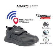 ABARO Hidden GPS Pocket H2819N School Shoes/Kasut Unisex/Kasut Tulis Nama