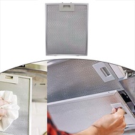 Cooker Hood Filter Kitchen Supplies Metal Mesh Silver Extractor Vent Filter