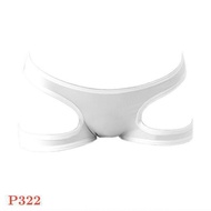 P322 Women's Sexy Panties Boyshort White