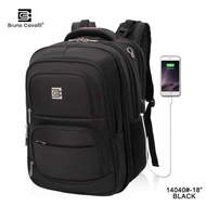 Bruno Cavalli Granto 14040 32L Expandable Laptop Backpack Fits 17 Inch Laptop - Original Canvas Men'