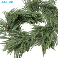 Christmas Pine Garland Artificial Pine Winter Greenery Garland Mantle Decor For Christmas Holiday Se