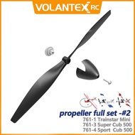Volantex RC Airplane Spare Part Propeller Full Set Saver Shaft Adaptor For 761-1 Trainsta