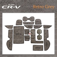 LEATHER Honda CRV 2024 - 2025 Interior Slot Mat Car Non Slip Mat CRV Gen6 Accessories 2024