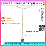 Vợt cầu lông Apacs Blizzard Pro ZZ - 4U | Vợt 4U thân đũa đường kính chỉ 6.2mm nặng đầu chuyên công