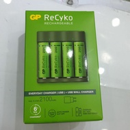 GP Recyko 4AA Rechargeable Set (Charger + 4AA R/Battery)