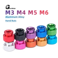 Colourful Knurled Thumb Nut Aluminum Allo Hand Grip Knobs M3 M4 M5 M6