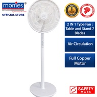 Morries 2 In 1 Function Air Circulation Fan MS14SF/MS14SFTR