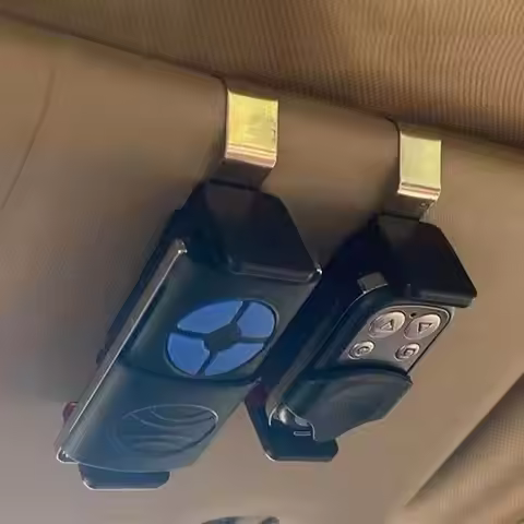 45-67mm for Garage Door remote control Adjustable Clips Stand Support Car Sun Visor Clip Holder Moun