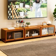 【hot Sale】tv Cabinet Small Family Living Room New Tea Table Tv Console Integrated Wall Non Solid Wood Cabinet Modern Simplicity 70U3