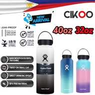 Hydro flask 32oz/40oz Tumbler Stainless Steel Tumbler Wide Mouth Tumbler Bottle Hot & Cold Water Thu