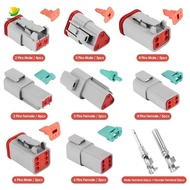 140Pcs Deutsch DT Series Waterproof Wire Connector Kit DT06-2/3/4/6S DT04-2/3/4/6P Automotive Sealed