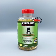 Kirkland Vitamin E 400 IU (180 Mg) 500 Softgels. (Exp.10/26)