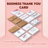 🇲🇾1pc Thank You Card Business Thank Card Kad Terima Kasih Gifts Gift Card Thank You Card Murah Borong 感谢卡