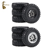 [kokiya] 4x 1/12 1/16 RC Car Wheels And Tires Accessories High-Performance Replacement Part for 98 B