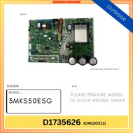 GENUINE Daikin Parts PCB Main | Inverter Board | Receiver 3MKS50ESG | 3MKS71ESG Multisplit