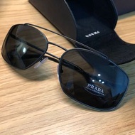 6折急放❗️Prada 男裝SS19 Black Titanium Sun Glasses 太陽眼鏡
