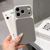 Seconds Change 17 Litchi Pattern For IPhone 17 17 Pro 16 15 14 13 12 11 Mobile Phone Case Advanced L