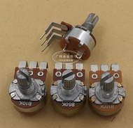 4PCS 148 Type Bent Foot With Switch Potentiometer B10K B50K B100K Table Lamp Dimming Switch Speed Co