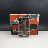 Brand New Original Box British Marconi N78/A2179/A2134/EL84/6P14/6P1 Tube Square Ring