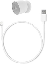 17ft/5.2m USB extension charging cable, 4-pin thicker charging cable, more stable power supply, comp