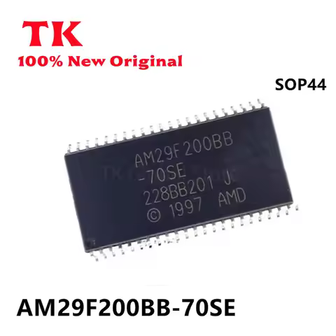 TK (5Piece)100% New Original AM29F200BB-70SE AM29F200BB AM29F200 29F200BB 29F200 SOP44 Chipset
