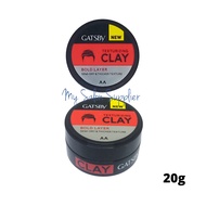 Gatsby Texturizing Clay Bold Layer Semi Dry &amp; Thicker Texture 20g