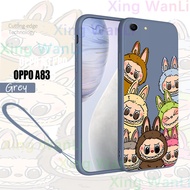 {B25} เหมาะสำหรับ OPPO A83ที่มีลวดลายโทรศัพท์กันลื่นเคสปิดป้องกัน