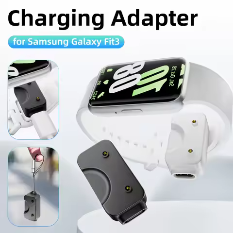 Charger Adapter for Samsung Galaxy Fit 3 Watch Magnetic Portable TypeC Charging Converter for Samsun