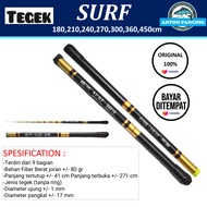 Joran Pancing Tegek Surf Golden Vip 180-450 Cm Ruas Pendek