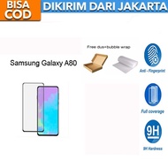 Samsung Galaxy A80 Full Cover/Full Screen Tempered Glass Screen Protector Anti-Scratch