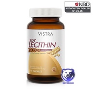 Vistra Soy Lecithin 1200mg Plus Vitamin E (90แคปซูล) วิสทร้า ซอยเลซิติน พลัสวิตามินอี (ผลิตภัณฑ์เสริมอาหาร)