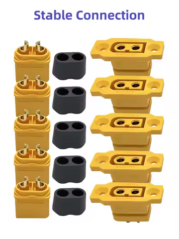 Amass XT60E-F XT60E Female Plug XT60H Male Bullet Connector Plug Adapter For RC FPV Lipo Battery RC