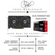 [SK TECH] ASUS DUAL RX 9060 XT 16GB GDDR6 AMD RADEON GPU PCIE 5.0 (DUAL-RX9060XT-16G)
