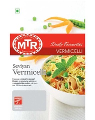 MTR Seviyan Vermicelli plain 450g These ultra-thin noodles are made of wheat semolina. They can be u