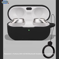 for Technics EAH-AZ100 Case Protective Earphone Cover Ring Anti-fall Soft Silicone Wireless Bluetoot