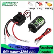 540 Brushed Motor RC Crawler Motor 20T 27T 35T 45T With 320A ESC 5V/2A BEC Electric Speed Controller