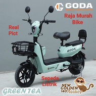 Sepeda Listrik Goda Bergaransi Sepeda Listrik E Bike Goda Golden 140 S