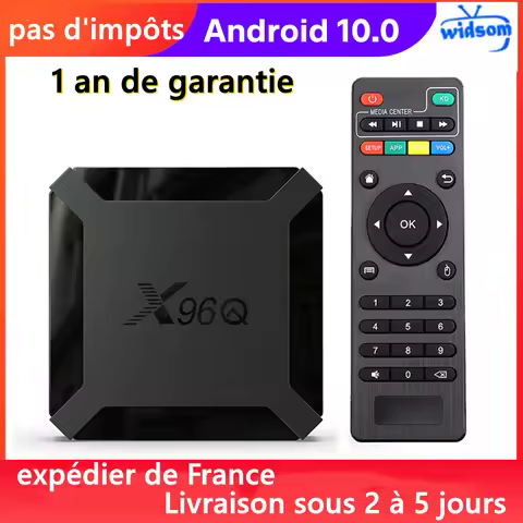 Best X96Q Smart Android 10.0 TV Box Allwinner H313 1G8G 2G16G Media Player X96Q Smart tv set top box