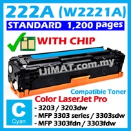 W2220A W2221A W2222A W2223A W2220X Compatible BLACK Toner HP 222A HP 222X 3203dw MFP 3303sdw 3303fdn