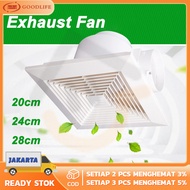 (dalam Stok Dikirim Dari Jakarta)Exhaust Fan 6 Inch / 16 cm / 8 Inch / 20 cm /10 Inch / 24 cm Ceilin