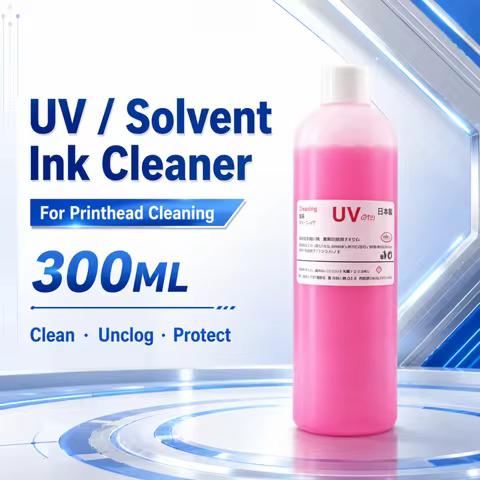 UV Solvent Ink Cleaner 300ML Japan Original Printhead Cleaning Liquid Unclog Fluid For XP600 I3200 T