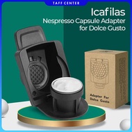 ICafilas Nespresso Capsule Adapter Compatible for Dolce Gusto