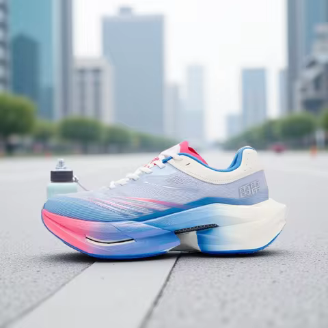 QIAODAN TG PLAID Running Shoes 2026 For Man Trainers Cushioning Carbon Board Sport Shoes Rebound Tra