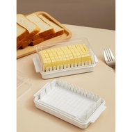 Butter Cutting Storage Box with Lid Refrigerator Cheese Cheese Storage Fresh-keeping Box Baking Tofu Butter Knife Cutter